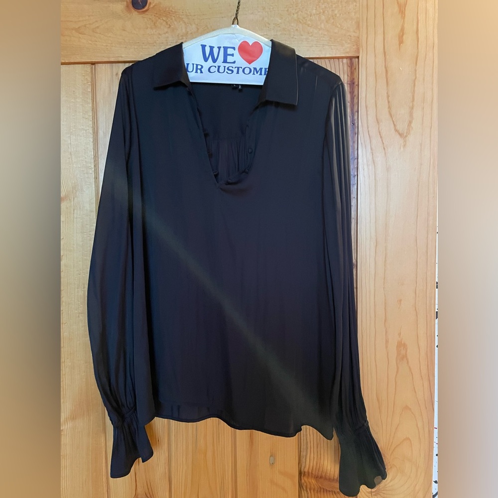 Paige blouse. Easy office to night out top.